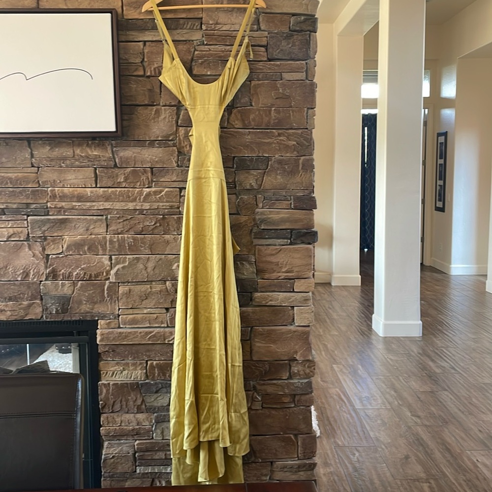 BNWT sand washed silk straps dress